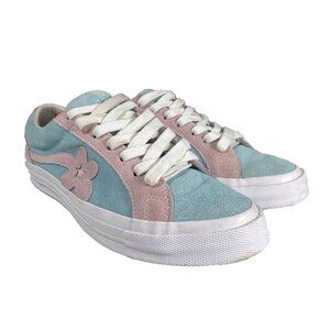 Golf le Fleur x Converse One Star "Plume" Suede Sneakers men's size US 9.5